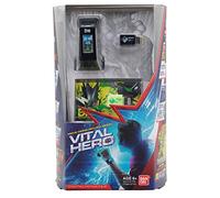 Bandai Namco Digimon Vital Hero Montre numérique interactive pour animal domestique Noir