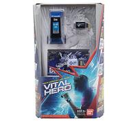 Bandai Namco - Digimon Vital Hero Tracker d'activité interactif/Montre numérique/Animal de Compagnie virtuel (Bleu)