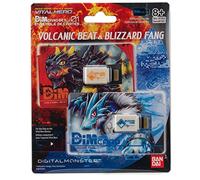 Bandai Namco Lot de cartes DIM Vital Hero – Battement volcanique et Croc de Blizzard – 2 cartes