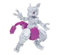 Bandai - Nanoblock - Figurine Pokémon - Mewtwo - Figurine en Briques - Jeu de Construction Montage Maquette - Kit Construction Jouet Enfant 12 Ans et + Ado Adultes - NBPM101