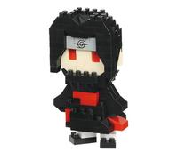 Bandai - Nanoblock - Itachi Uchiwa - Naruto Shippuden - Mini Figurine en Briques - Jeu de Construction - NBCC138