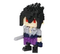 Bandai - Nanoblock - Sasuke Uchiwa - Naruto Shippuden - Mini Figurine en Briques - Jeu de Construction - NBCC135