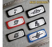 Bandai Naruto Kakashi Sasuke Bandana de protection pour le front, ninja rebelle Konoha, accessoires de cosplay anime, cadeau jouet J