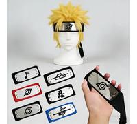 Bandai Naruto Sasuke Bandana de protection pour le front, style ninja rebelle Konoha, Kakashi, accessoires de cosplay anime, cadeau, jouet J