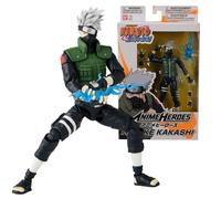 BANDAI Anime Heroes - Naruto Shippuden - Figurine Anime heroes 17 cm - Kakashi Hatake