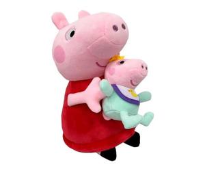 Bandai Nounours Peppa Pig With Baby