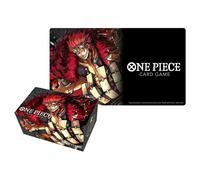 Bandai Eustass Kid One Piece Box And Card Mat Rouge Enfants