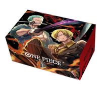 Bandai one piece Carte Jeu Rangement Boîte Zoro & Sanji Japon Officiel