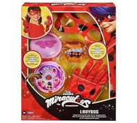 BANDAI - Coffret transformation Miraculous Ladybug - Yoyo, masque, boucles lumineuses - 4 ans+