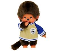 Bandai - Peluche Monchhichi Veste Teddy 20 cm