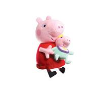 Bandai Peppa Pig With Baby Teddy Rose Enfants