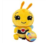 BANDAI Plim Plim PL85026 Peluche Musicale Abeille 20 cm - XL Interactive avec Musique Abejita Chiquita, Ailes Crunchy et Fun sensoriel pour Enfants