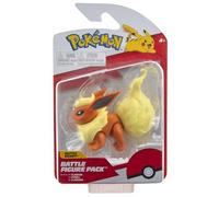 Figurine Pokemon Jouet 8 cm Flareon Pyroli - Pokemon Figure de Combat - Nouvelle Vague 2022 - Sous Licence Officielle Jouet Pokemon