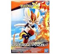 Bandai Pokémon Model kit - BLF2601813 - Figurine articulée à construire - Pyrobut / Cinderace G