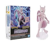 Bandai - Pokémon Model kit - Figurine articulée 10cm à fabriquer - Personnage Mewtwo - Neuf