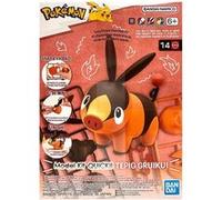 Bandai - Pokémon Model kit - Figurine articulée à Construire 8cm - Personnage Tepig G