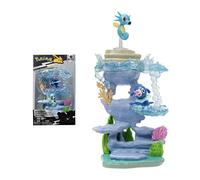 Bandai - Pokémon - Pack environnement Pokémon - Environnement sous-marin avec figurines Otaquin et Hypotrempe 5cm - JW2769