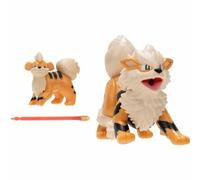 BANDAI - Pokémon - Pack évolution Caninos & Arcanin - Figurine Caninos 5cm + Figurine Arcanin 10cm - Figurines Pokémon avec Finition spéciale - JW2804