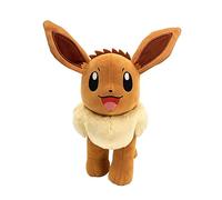 BANDAI - Pokémon - Peluche Évoli (Eevee) - Peluche 30 cm Toute Douce - JW0061
