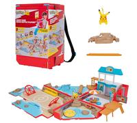 Sac A Dos - Bandai - Pokémon Du Dresseur Theme Plage - S'Ouvre Et Devient Une Super Arene Multicolore G