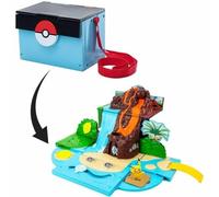 Bandai - Pokémon - Sac bandoulière du dresseur - Univers de Jeu Le Monde Pokémon à Fonctions - Accessoire Qui se transforme en Univers Pokémon - JW2366