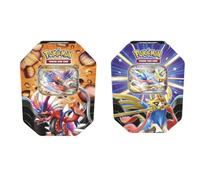 BANDAI - Pokémon TCG - Summer ex Tin - Collectionnez et jouez avec Vos Cartes préférées - PC10389