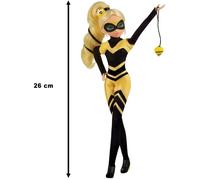 BANDAI - Miraculous Ladybug - Poupée Mannequin 26 cm - Queen Bee - Poupée Miraculous avec yoyo et kwami - P50003