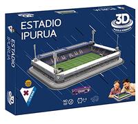 BANDAI Puzzle 3D Stade Ipurue (Éibar), 14924, Bleu, único