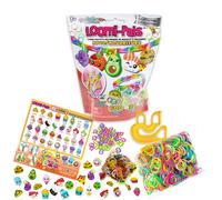 Bandai Rainbow Loom Loomi-Pals Collectibles - Création de bijoux alimentaires | Paquets de bracelets à tisser | Kit de fabrication de bracelets pour garçons et filles | Créez des accessoires avec des