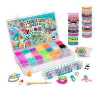 BANDAI Rainbow Loom Mega Combo - Kit de Bricolage avec Élastiques