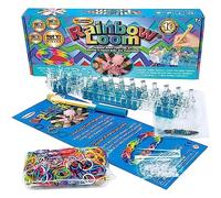 Bandai - Rainbow Loom Original - Loisir Créatif - Fabrication de bracelets - Métier à tisser avec 600 élastiques - Licence Officielle Kit breveté - Jouet Enfant 8 ans et + - CD00001