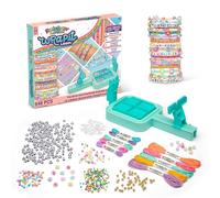 BANDAI - Rainbow Loom Wrapit - Kit de Création de Bracelets d'Amitié - Coffret 648 Pièces - 20 Projets DIY - Macramé, Perles, Fils Colorés - Cadeau Loisir Créatif - Jouet Enfant 8 Ans et + - CD0164