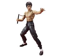 Bandai- S.H. Figuarts TAMASHII Bruce Lee Figurine, 4549660018490, Multicolore, 14cm