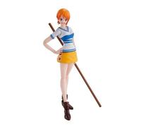 Bandai S.H.Figurines one piece Romance Dawn Nami Action Figurine Japon Officiel