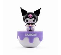 BANDAI Sanrio Capsule 50e Anniversaire de Mariage Hello Kitty and Friends - Figurine Kuromi de Collection de 8 cm avec boîte de présentation, Jolis Cadeaux Sanrio, Objets de Collection Hello Kitty