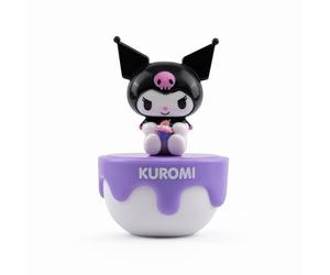 BANDAI Sanrio Capsule 50e Anniversaire de Mariage Hello Kitty and Friends - Figurine Kuromi de Collection de 8 cm avec boîte de présentation, Jolis Cadeaux Sanrio, Objets de Collection Hello Kitty