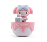 BANDAI Sanrio Hello Kitty and Friends Capsule 50e Anniversaire - Figurine de Collection My Melody de 8 cm avec boîte de présentation, Jolis Cadeaux Sanrio, Objets de Collection Hello Kitty Sanrio et
