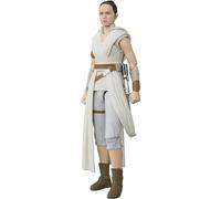 BANDAI SPIRITS(バンダイ スピリッツ) S.H. Figuarts Rey & D-O (Star Wars : The Rise of Skywalker) (version revente), env. 145 mm, PVC & ABS, figurine d'action pré-peinte