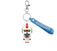 Bandai Spirits Gunpla-kun Porte-clés mascotte en caoutchouc 3D, multicolore, 通常