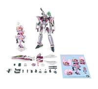 BANDAI Spirits HG Macross VF-31C Siegfried (Mirage Farina Genus Machine) Deluxe Set échelle 1/100, modèle en Plastique à Code Couleur