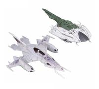 BANDAI SPIRITS Mecha Collection Space Battleship Yamato 2202, Warriors of Love, Zvalke (machine dédiée à l'ambassade) et ensemble de pâte mortelle, modèle en plastique à code couleur