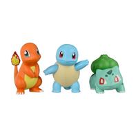 Bandai Spirits Pokémon Plamo Collection Quick 11+13+17, Charmander, Bulbasaur & Squirtle Set en plastique à code couleur