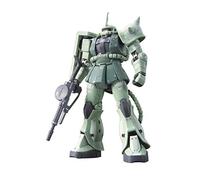 BANDAI SPIRITS RG Mobile Suit Gundam MS-06F Mass Production Zaku 1/144 Scale Color-Coded Plastic Model Kit