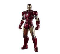 Bandai Spirits S.H.Figuarts Iron Man Mark 6 Battle Damage Edition - 150mm PVC & ABS & Diecast - Action Figure 179433 Taille Unique