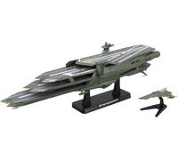 BANDAI SPIRITS Space Battleship Yamato 2199 Échelle 1/1000 Gaiperon Class Transporteur aéroporté multicouche (Balgrey) Modèle en plastique à code couleur