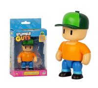 BANDAI - Stumble Guys - Mr Stumble - Figurine 11 cm avec Stickers - Personnage articulé - Figurine Jeu vidéo Stumble Guys - PMS6010A