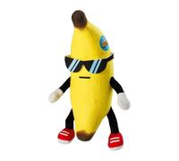 Bandai - Stumble Guys - Banana Guy - Grande Peluche 30 cm colorée - Peluche Jeu vidéo Stumble Guys - Peluche Banane - PMS7008D