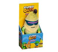 BANDAI - Stumble Guys - Super Banana - Grande Peluche 30 cm colorée Jeu vidéo Stumble Guys - Peluche Banane à Collectionner - Jouet Enfant 2 Ans et + - PMS7208A