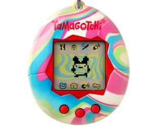 BANDAI-Tamagotchi 42973 Animal virtuel Pastel marbre