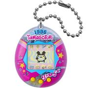 Bandai Tamagotchi Original College Sweat – Écran LCD en français, Mini-jeux – Rose et argenté